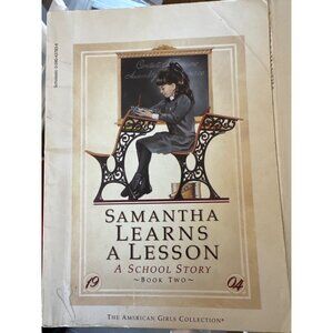 4 American Girl Books Soft Cover Samantha and Kirsten